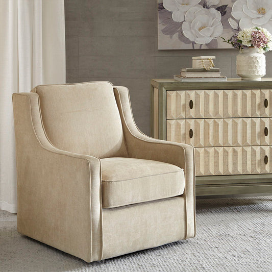 Harris - Swivel Chair - Cream