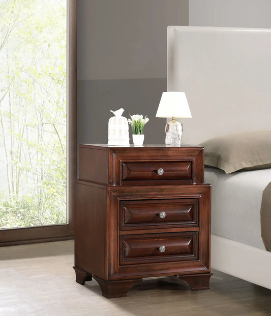 LaVita - Nightstand - Cappuccino Glory Furniture