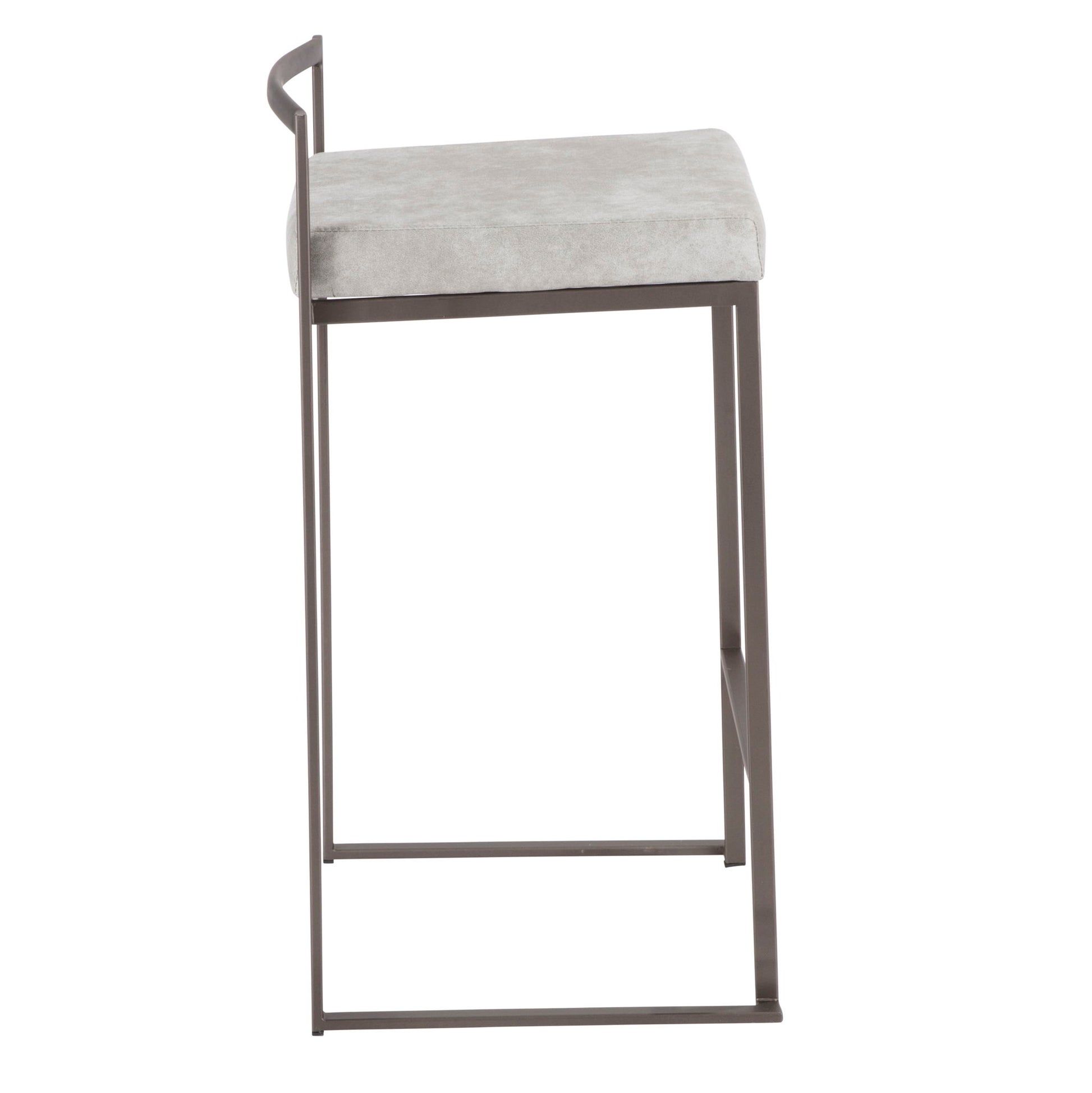Fuji - Industrial Stackable Counter Stool Elegant Design Lumi Source