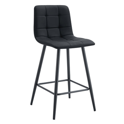 Bar Chair Set Comfortable With Metal Legs And Ergonomic Design Home Essentials