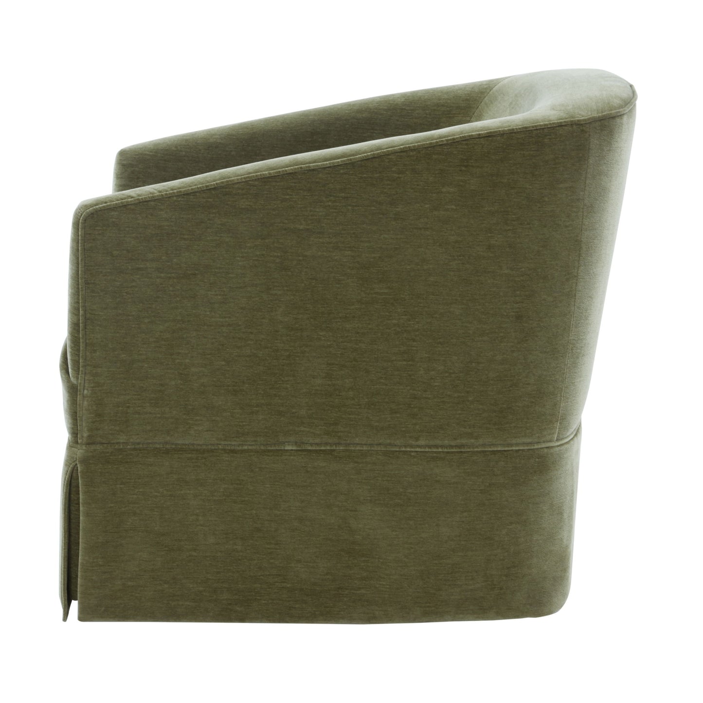 Elm - Skirted Swivel Chair Ridgecrest Home