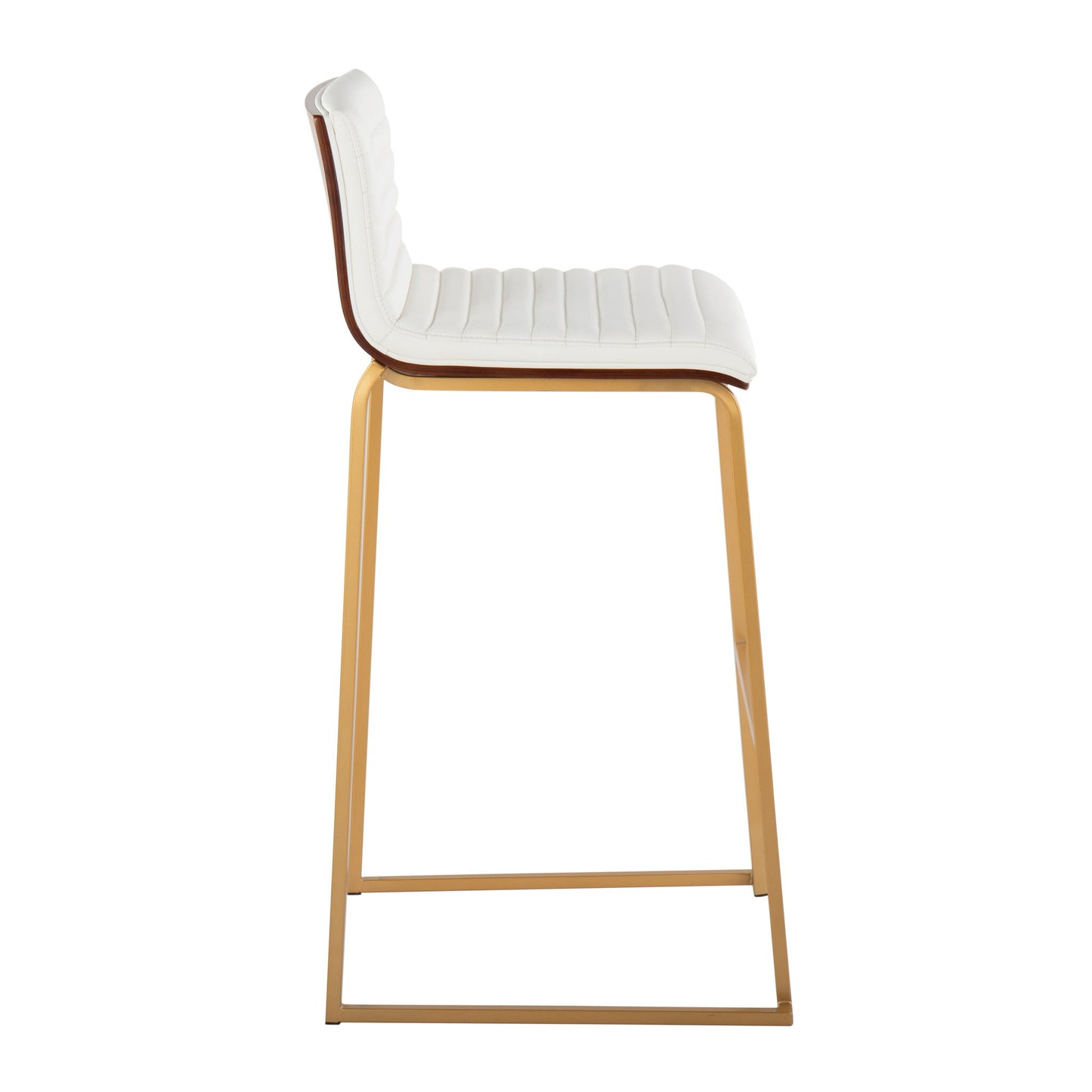 Mason Mara - Contemporary Versatile Desig Fixed Height Barstool (Set of 2) Lumi Source