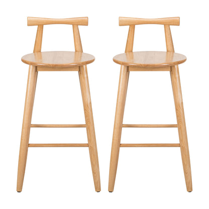 Grove - Indoor Barstool (Set of 2) - Natural Noble House