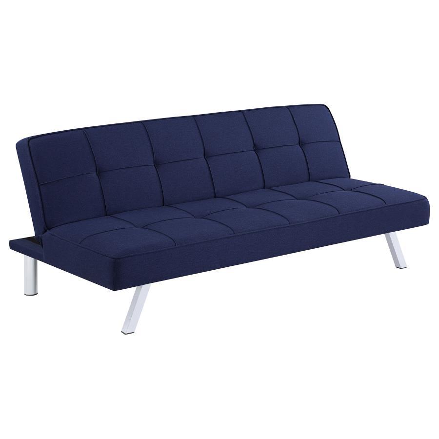 Joel - Upholstered Tufted Convertible Sofa Bed