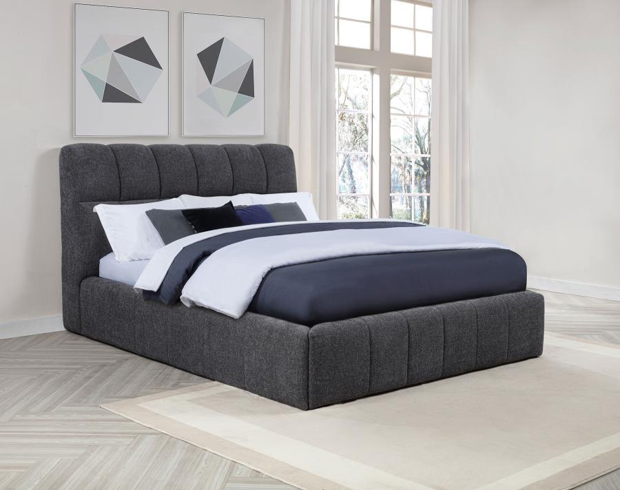 Nollet - Upholstered Platform Bed Coaster Fine Furniture