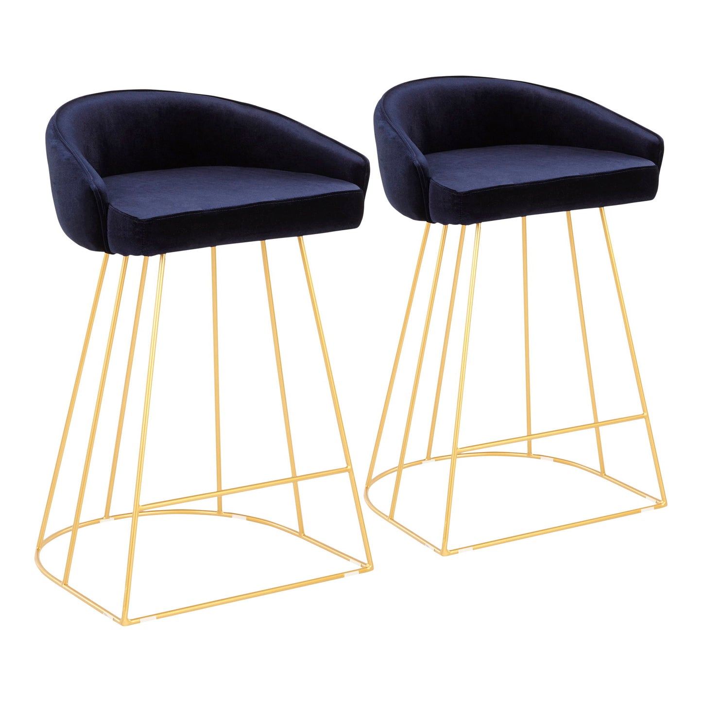 Canary - Contemporary Counter Stool (Set of 2) Lumi Source