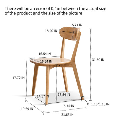 Simple Dining Chair, Solid Chair Table For Living Room Chair Home Essentials