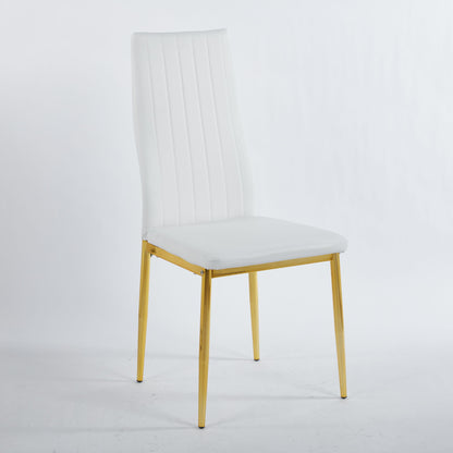Golden Leg Dining Chair (Set of 4) Home Essentials