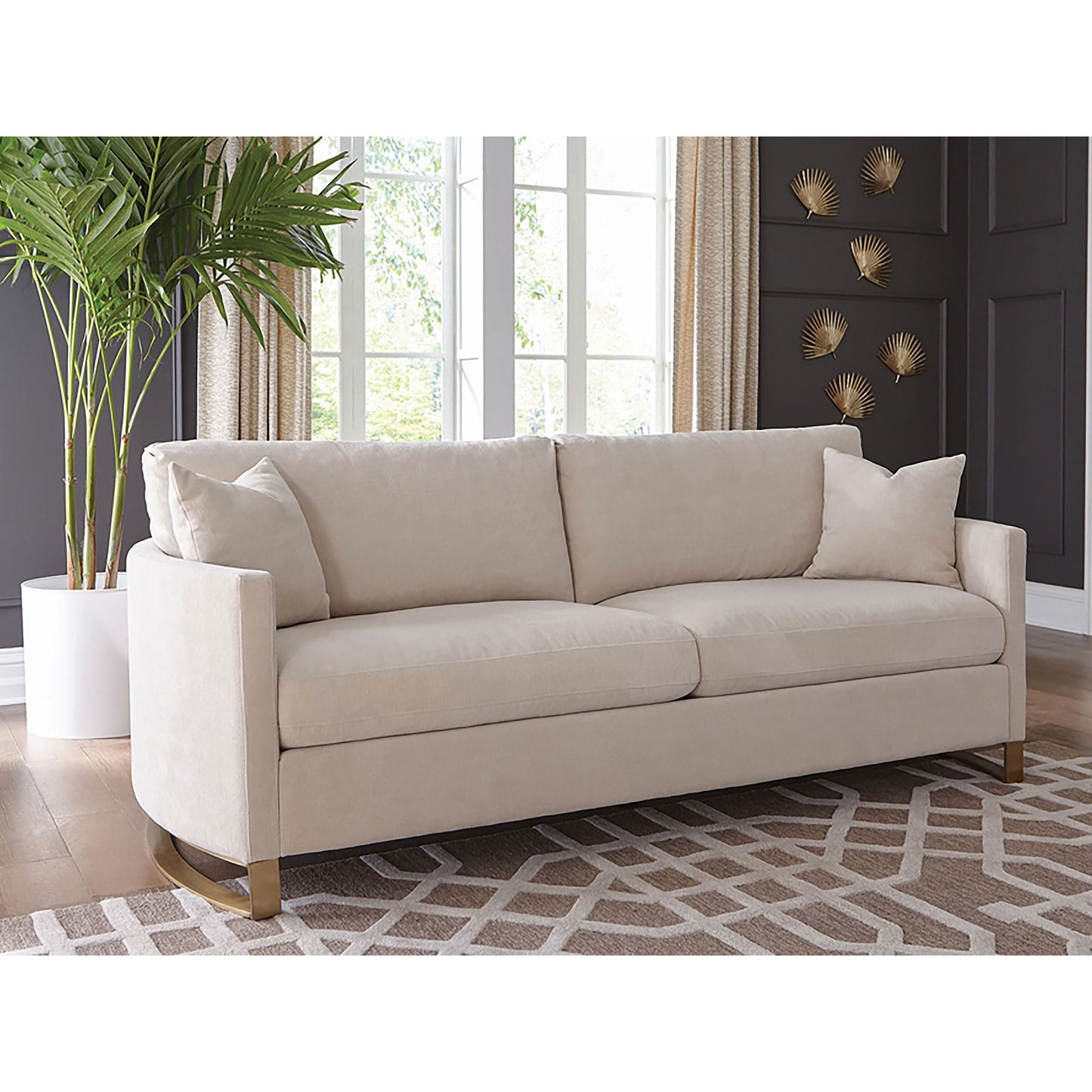 Ulrika - Sofa With Reversible Seating - Beige Furniture Max