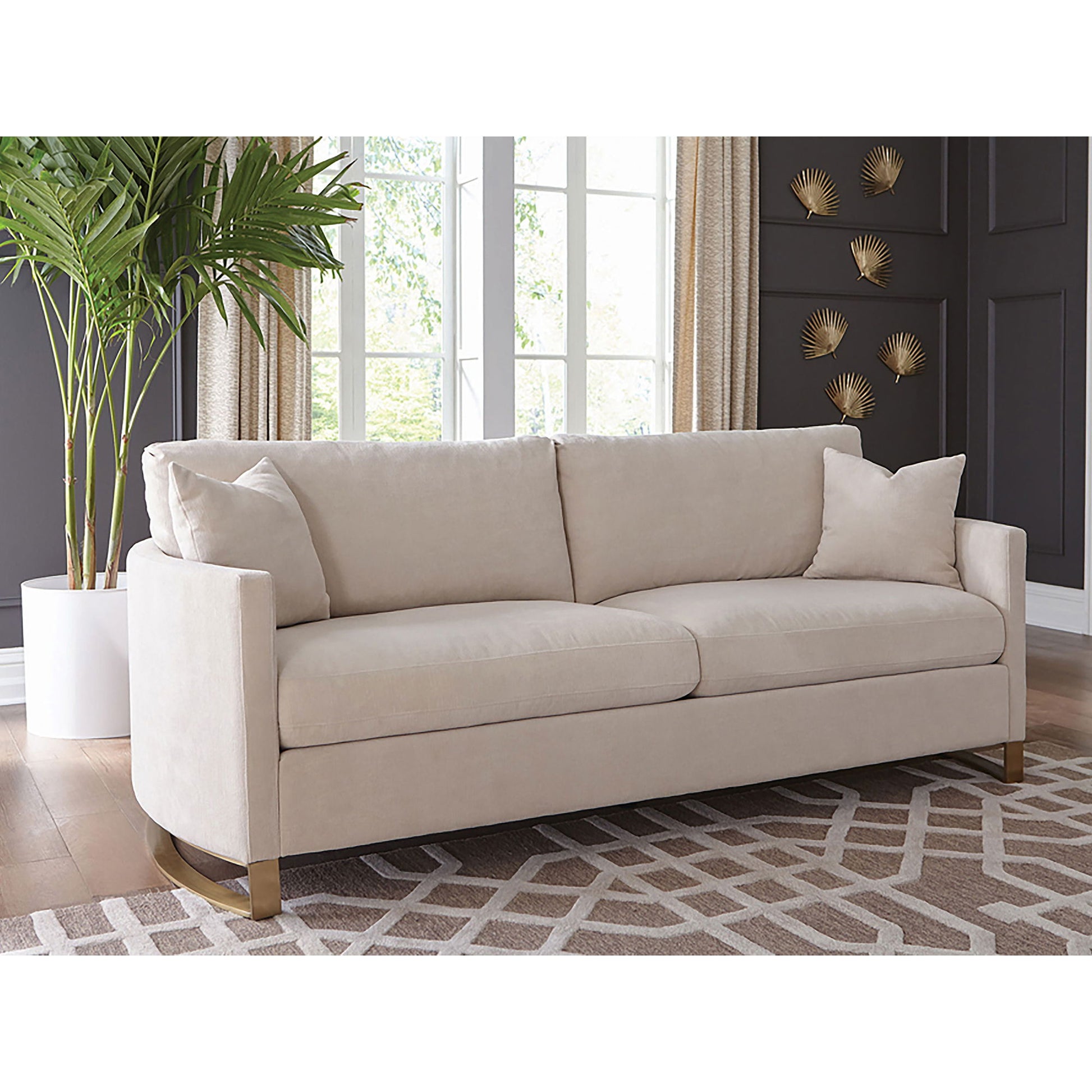 Ulrika - Sofa With Reversible Seating - Beige Furniture Max