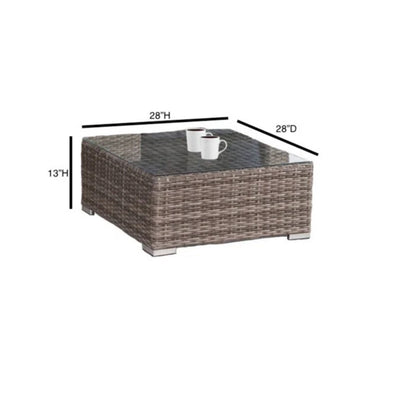Stylish Rattan Wicker Person Seating Group With Premium Sunbrella Cushions Perfect For Outdoor Entertaining LSI Patio Furniture