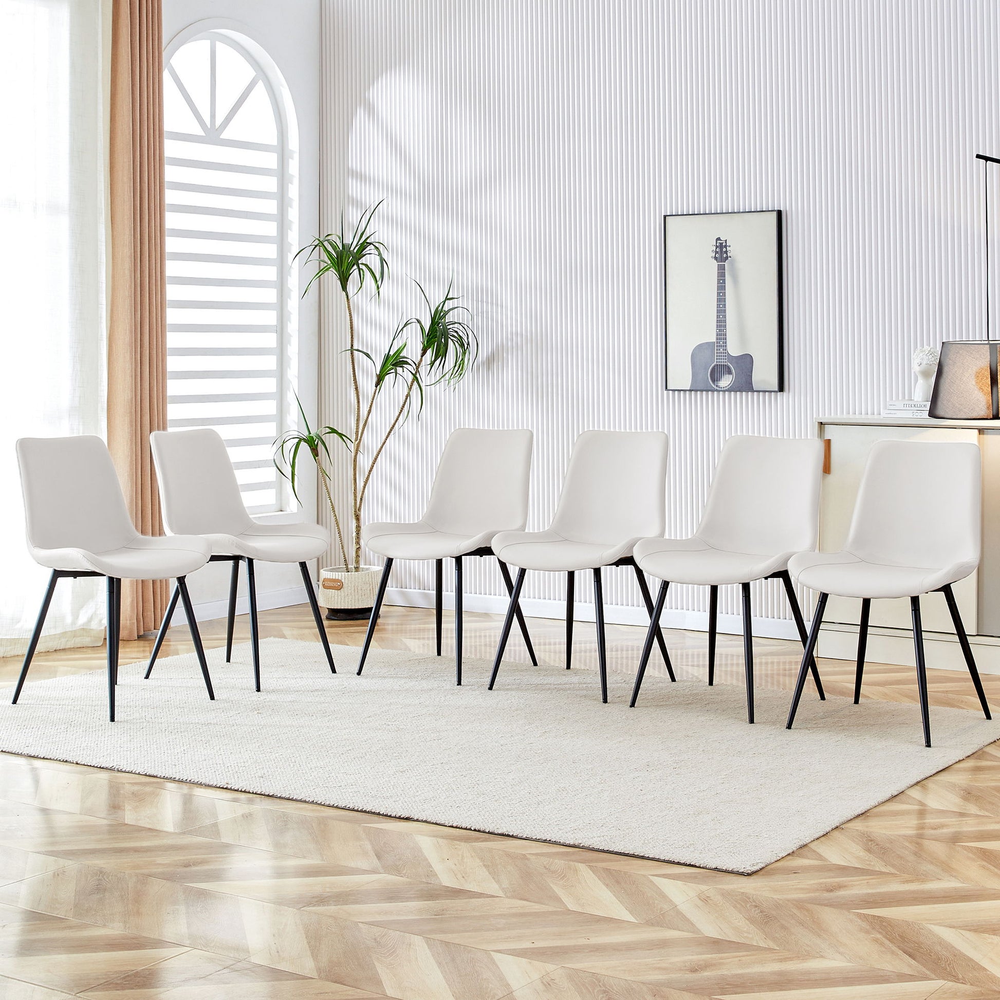 Modern Medieval Style Restaurant Cushioned Chairs With Suede Backrests Home Essentials