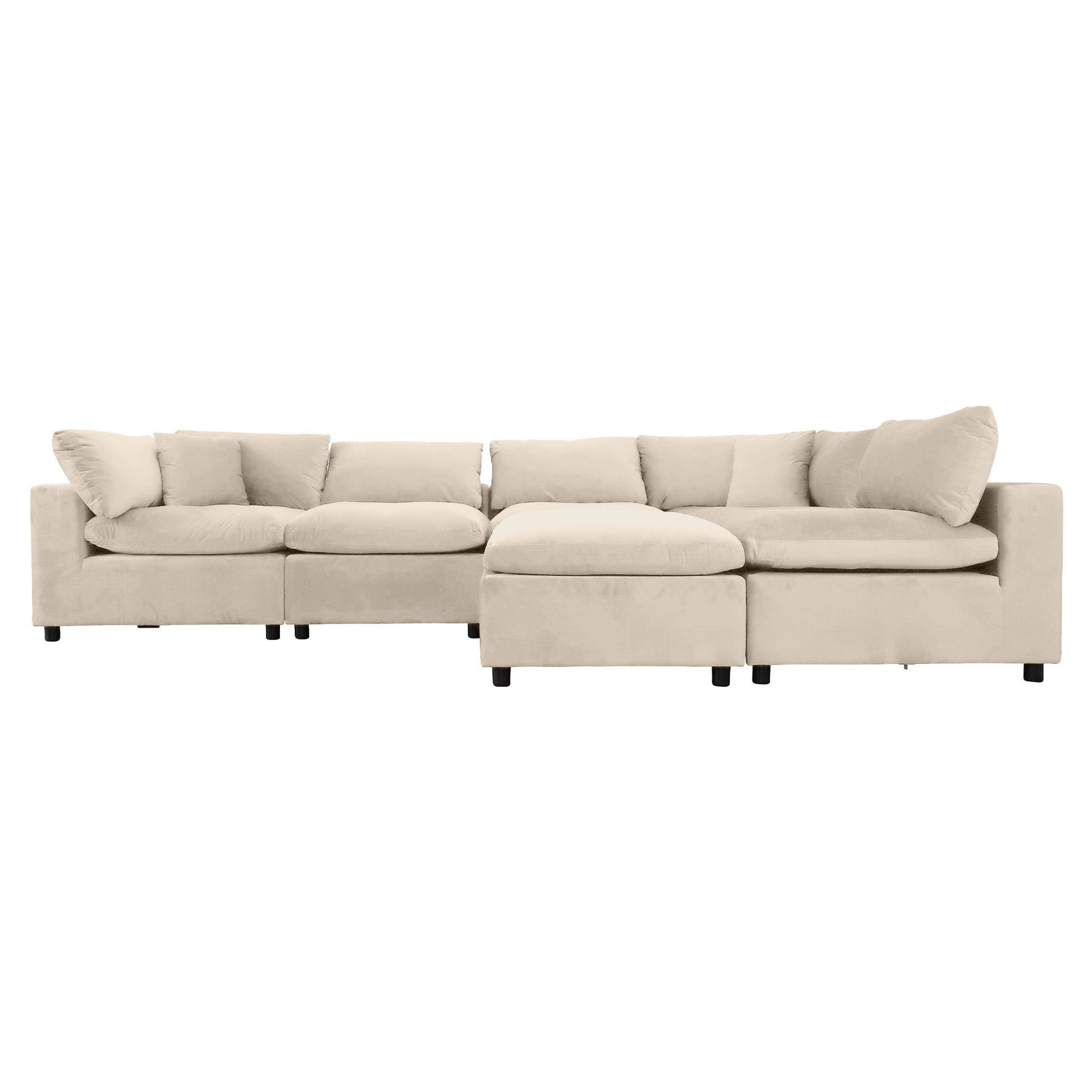 Hayward - Modular Sectional Sofa - Ivory Ashcroft Furniture