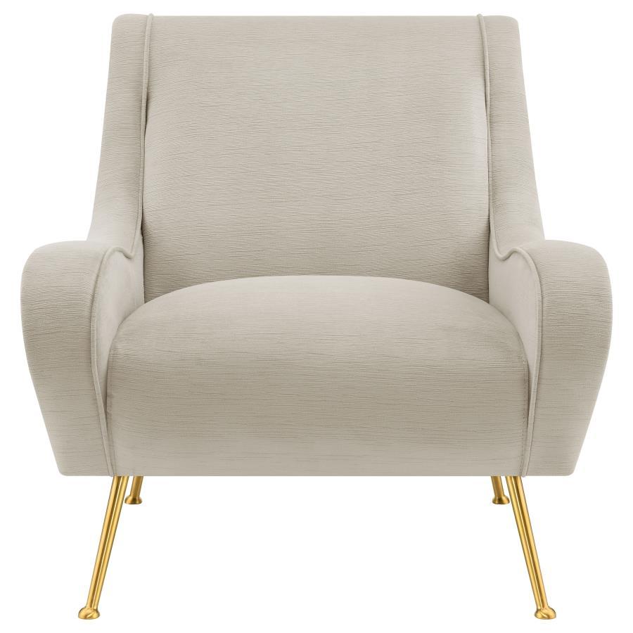 Ricci - Upholstered Saddle Arm Accent Chair Coaster Fine Furniture