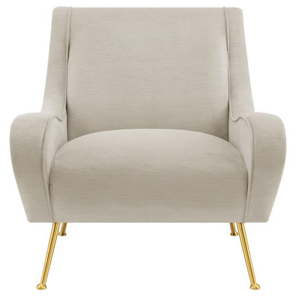 Ricci - Upholstered Saddle Arm Accent Chair Coaster Fine Furniture