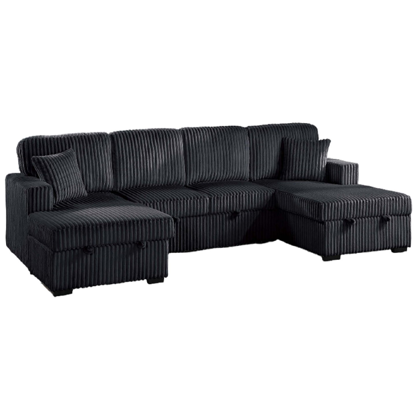 Convertible Sectional With Pull Out Bed Home Essentials