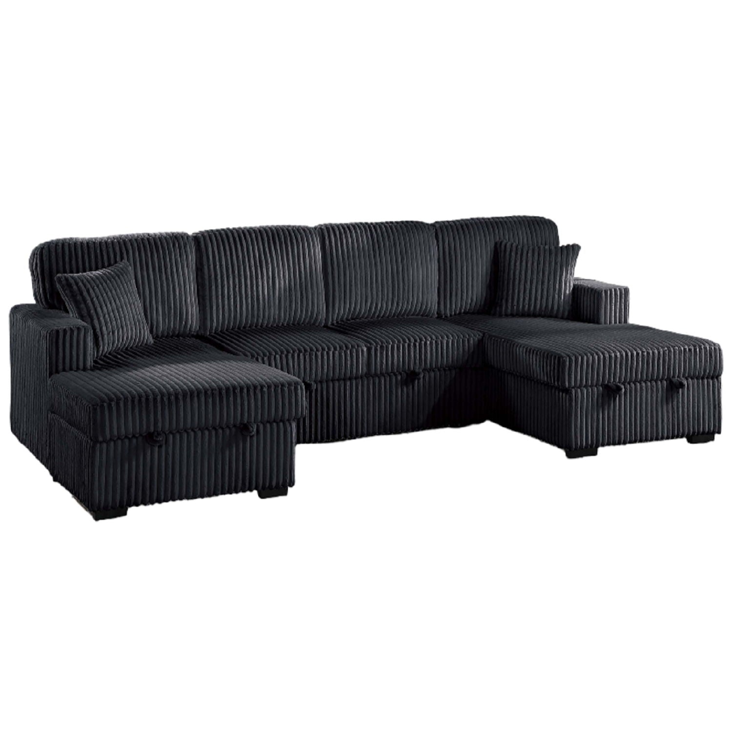 Convertible Sectional With Pull Out Bed Home Essentials
