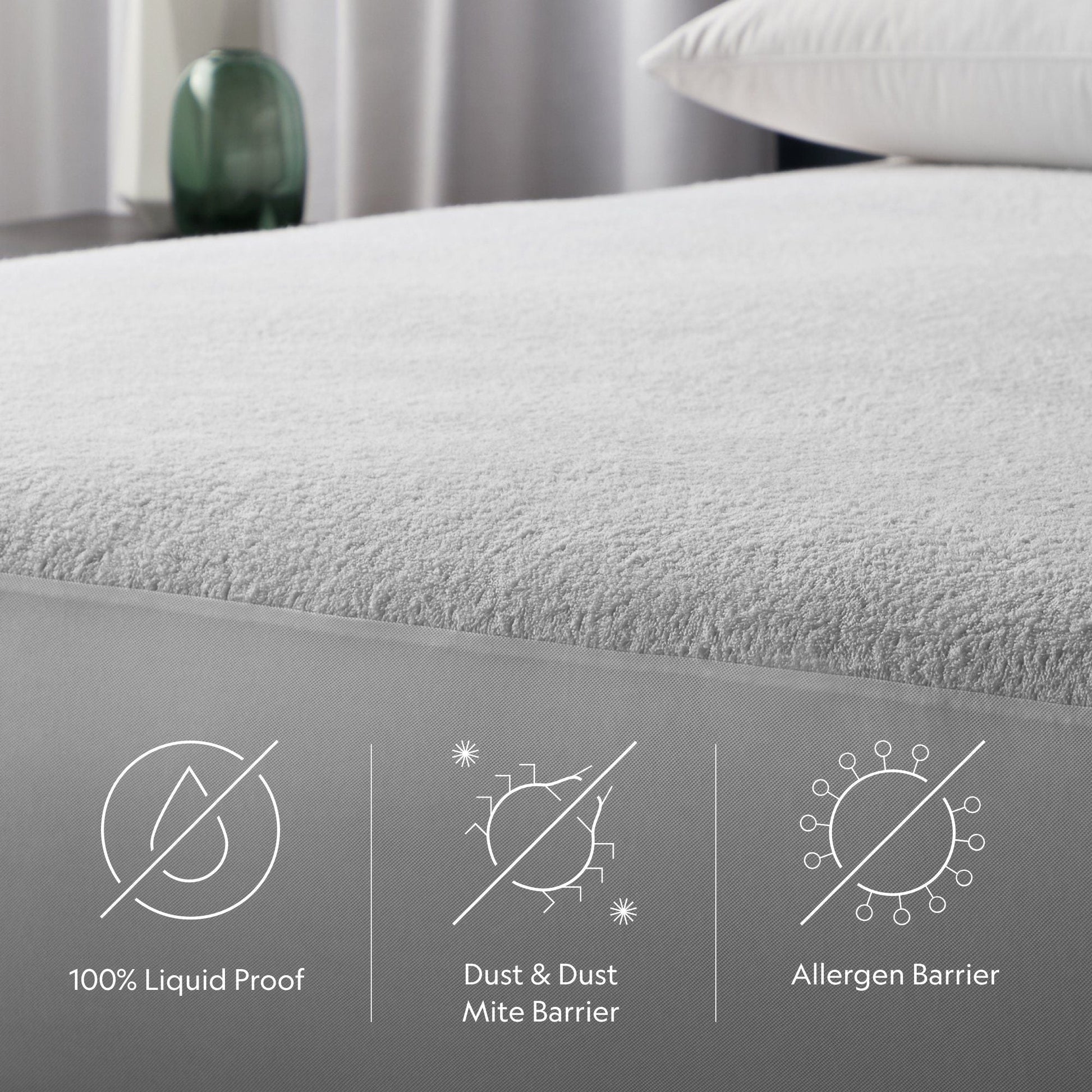 Pr1me Terry Mattress Protector Malouf