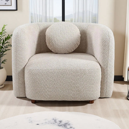Japandi Style Accent Square Chair Home Essentials