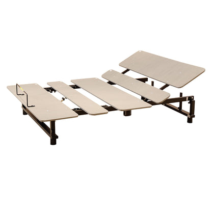 Electric Ergonomic Adjustable Bed Base With Wireless Remote, Quiet Motor, Independent Head And Foot Incline Daily Nest