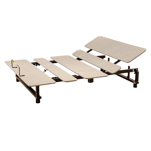 Electric Ergonomic Adjustable Bed Base With Wireless Remote, Quiet Motor, Independent Head And Foot Incline Daily Nest