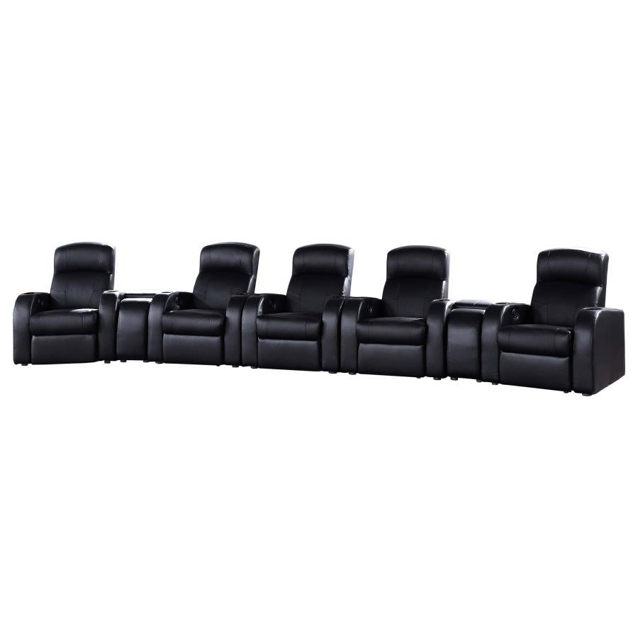 Cyrus - Upholstered Home Theater Seating CoasterEssence