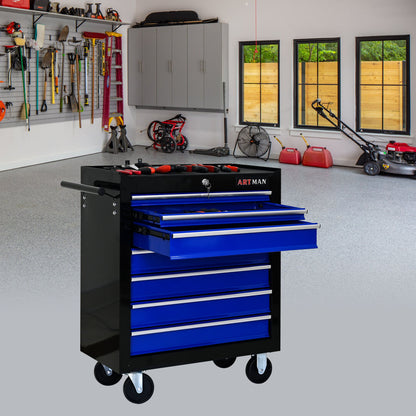 7 Drawers Multifunctional Tool Cart With Wheels Daily Nest