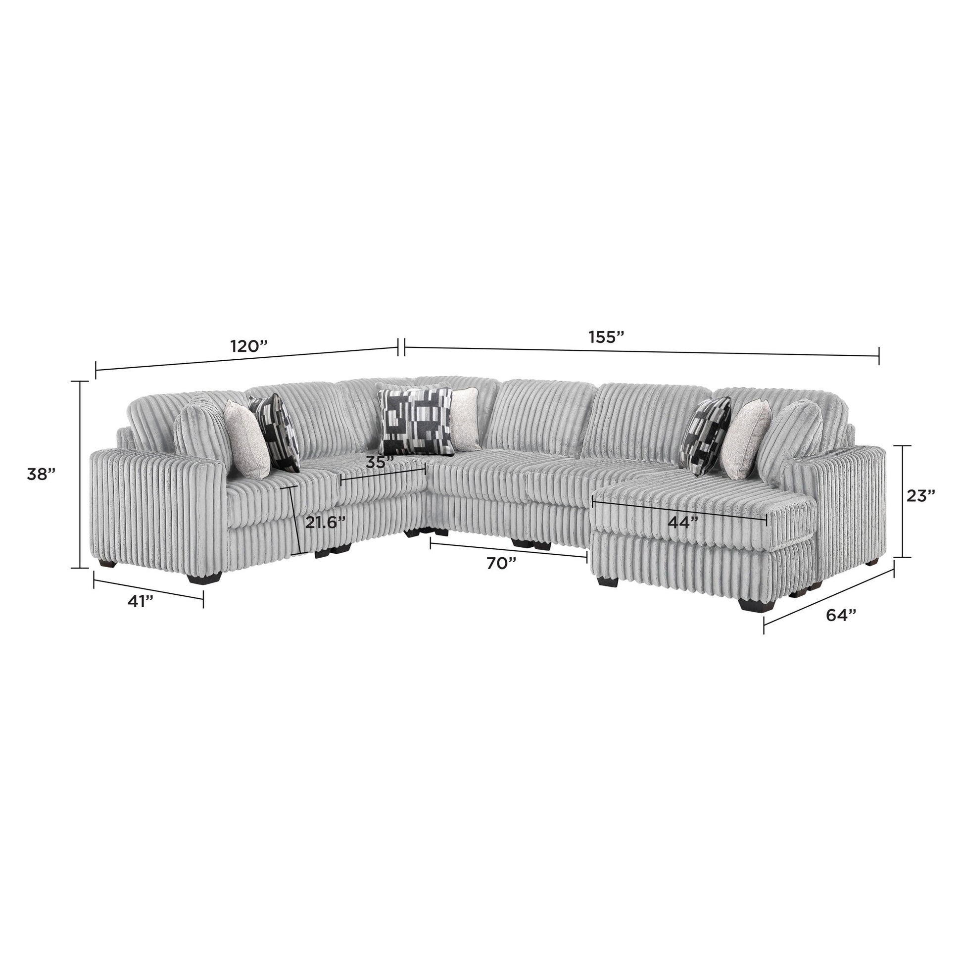 Snuggle - Living Room Sectional Matrix Furniture Group