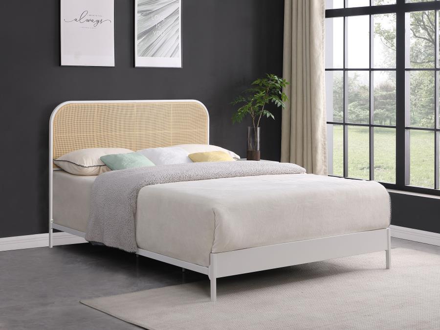 Amherst - Radio Weave Rattan Metal Bed Coaster Fine Furniture