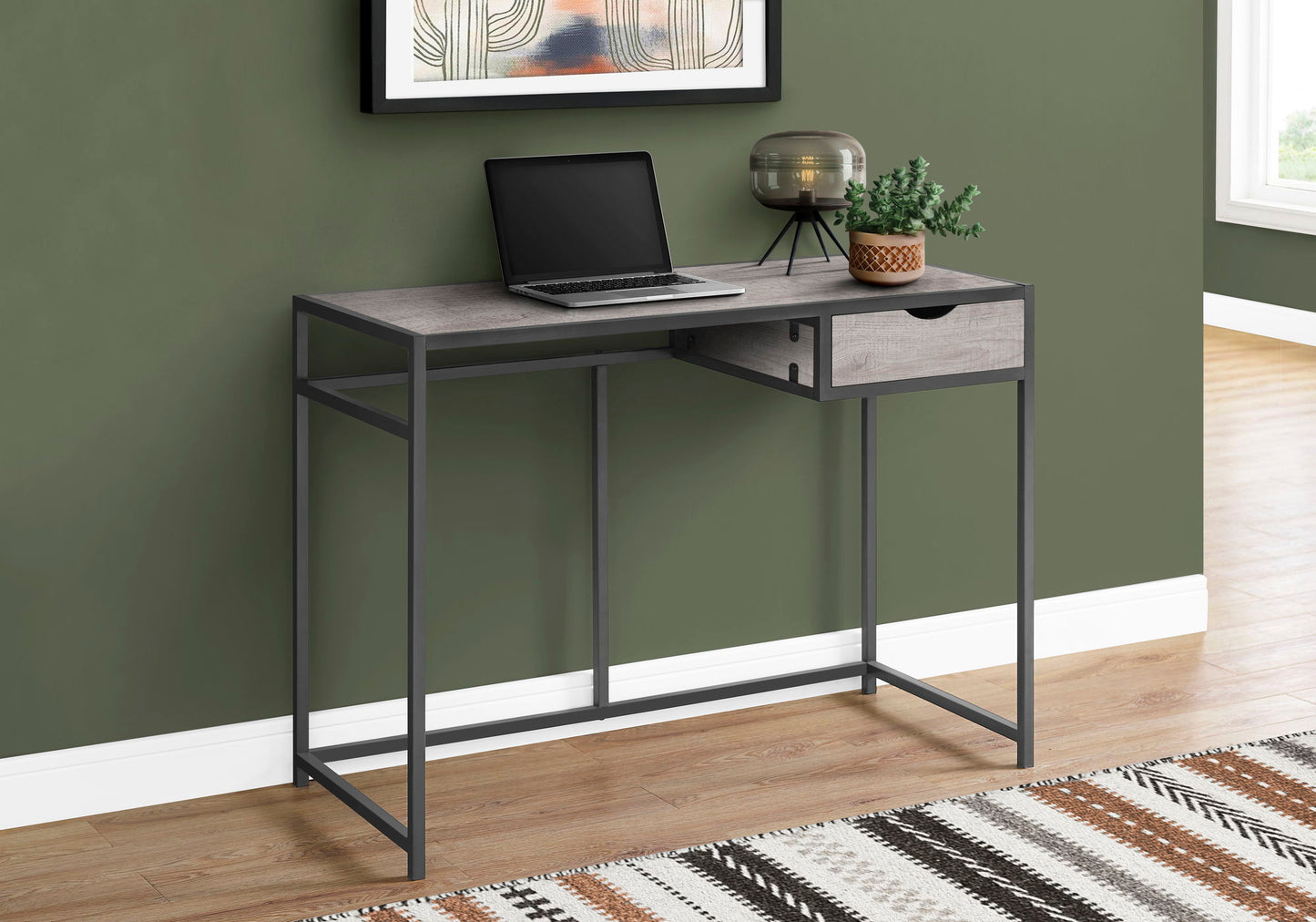 Computer Desk For Home Office, Laptop, 1 Storage Drawer, Contemporary & Modern 8th Street