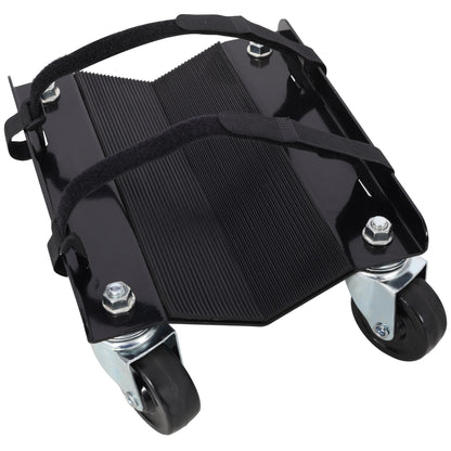 Heavy Duty Snowmobile Dolly With V Slide And Swivel Casters Steel, 1500Lbs Capacity Daily Nest