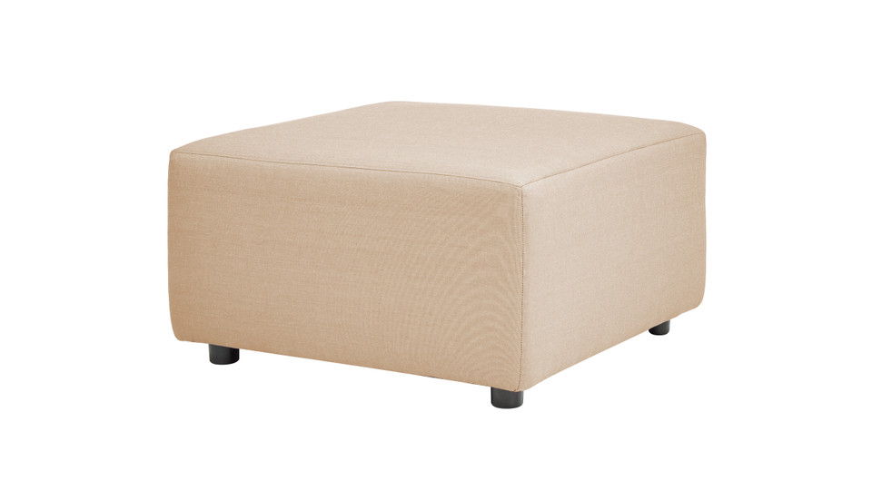 Cleo - Modular Upholstered Patio Ottoman Axroma Olefin Jennifer Taylor Home