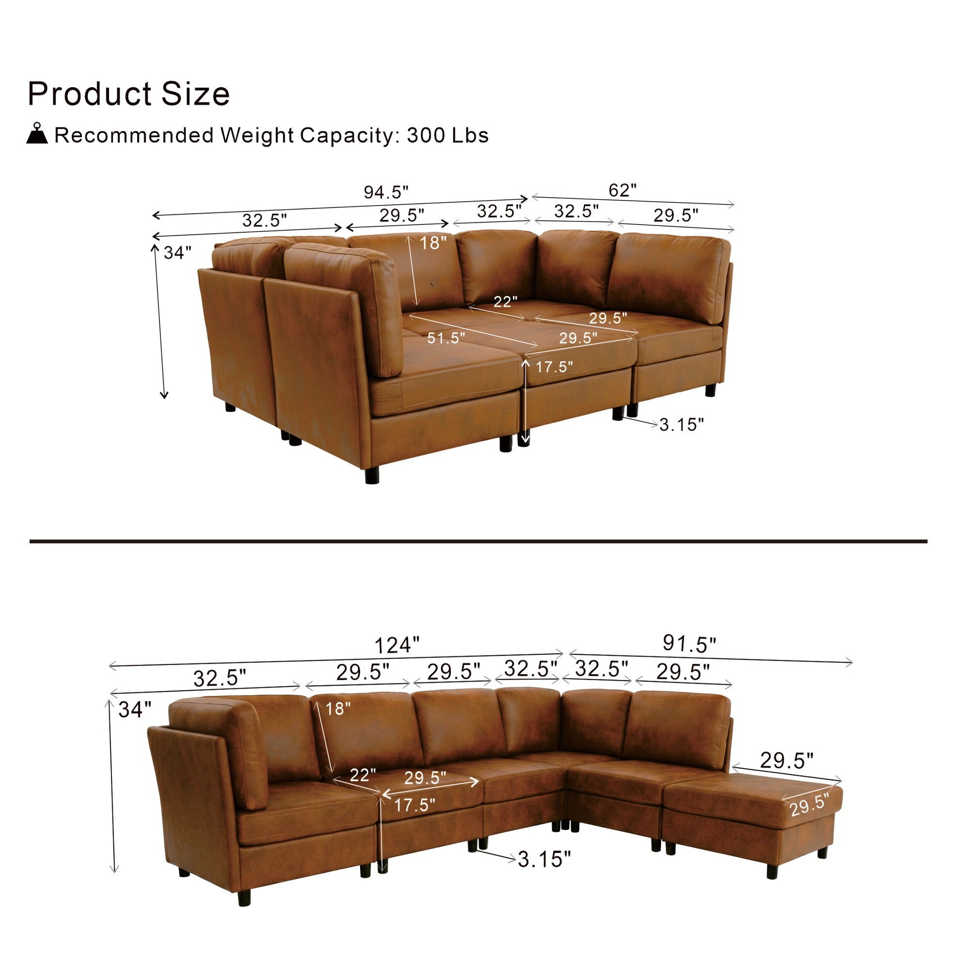 Modern Modular Sofa For Living Spaces Home Essentials