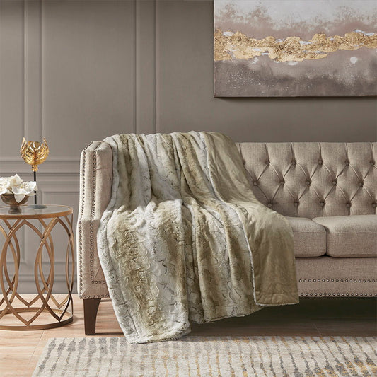 Zuri - Oversized Throw - Sand Madison Park