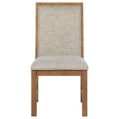 Bruner - Upholstered Dining Side Chair (Set of 2) - Brown Coaster Fine Furniture