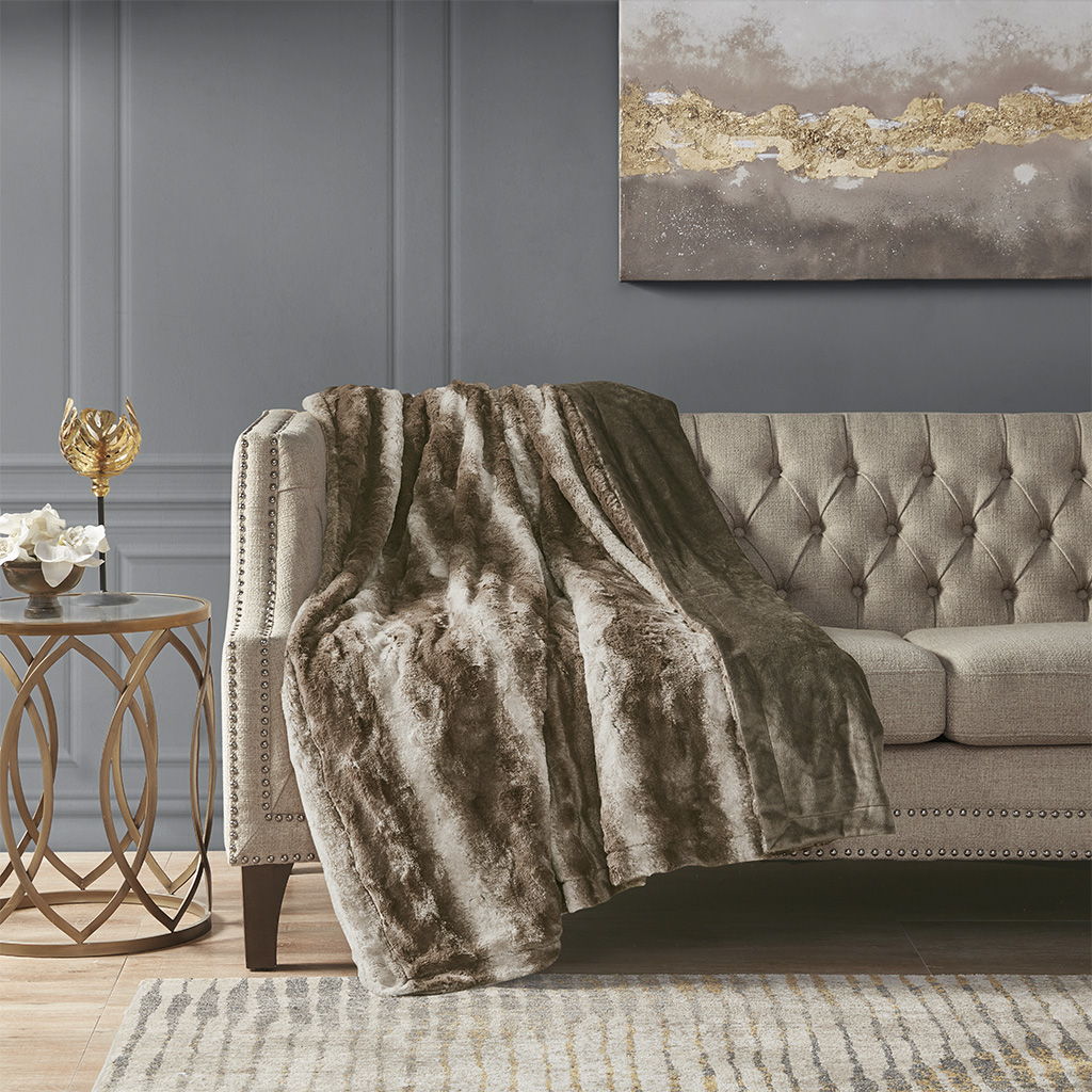 Zuri - Oversized Throw - Brown Madison Park