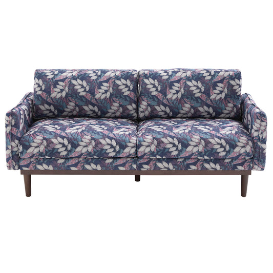 2 Seater Loveseat Sofa With Spacious Seating Area Noble House