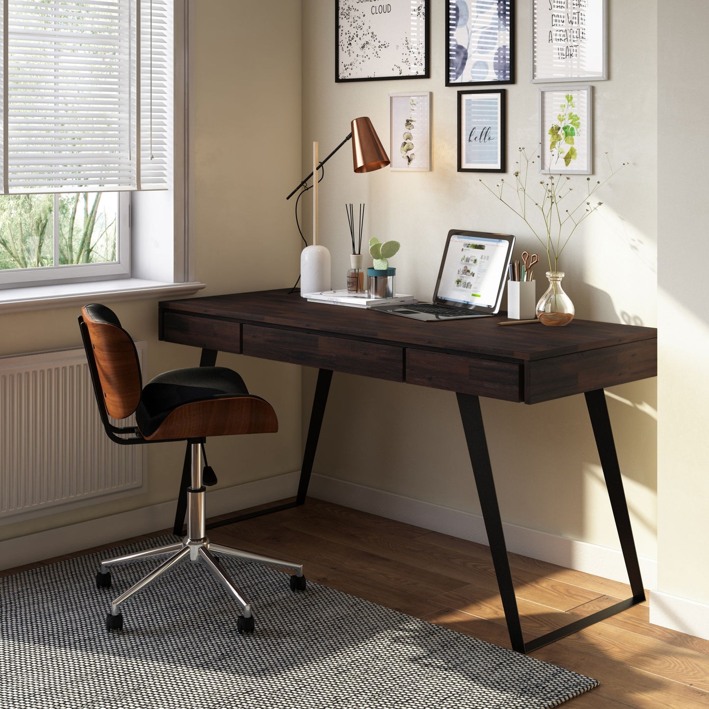 Lowry - Handcrafted Desk Simpli-Home