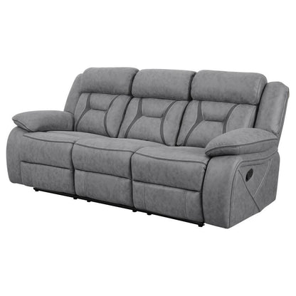 Higgins - Pillow Top Arm Upholstered Motion Sofa CoasterEveryday