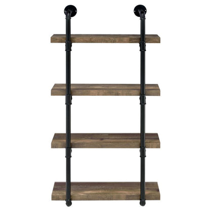 Elmcrest - 4-Shelf Wall Bookshelf CoasterEveryday