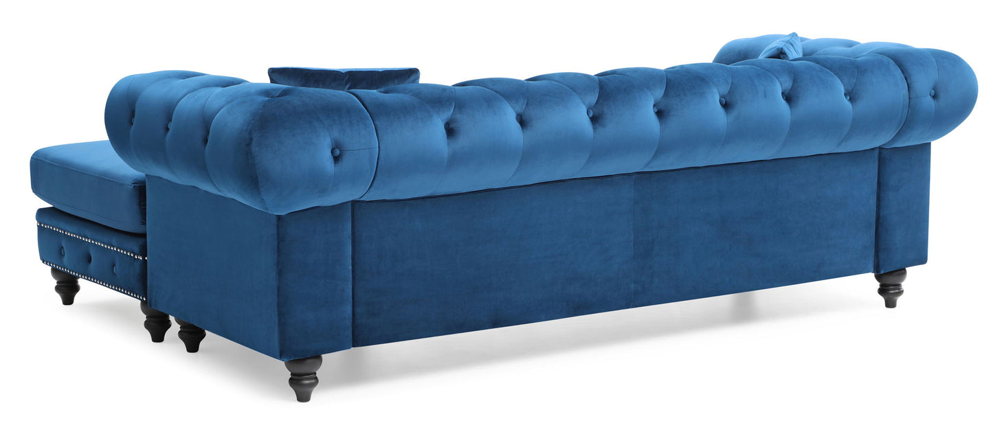 Nola - Luxurious Design Sofa Chaise Glory Furniture