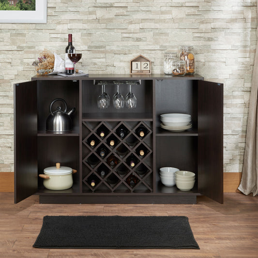 Hazen - Wine Cabinet - Espresso Acme
