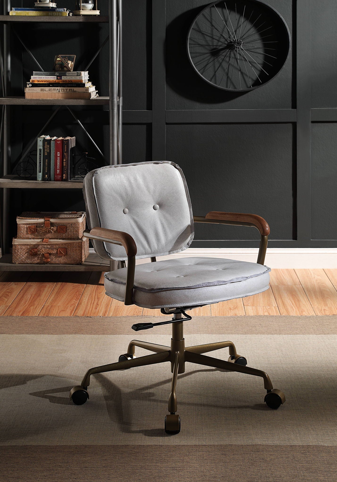 Siecross - Top Grain Leather Office Chair Acme