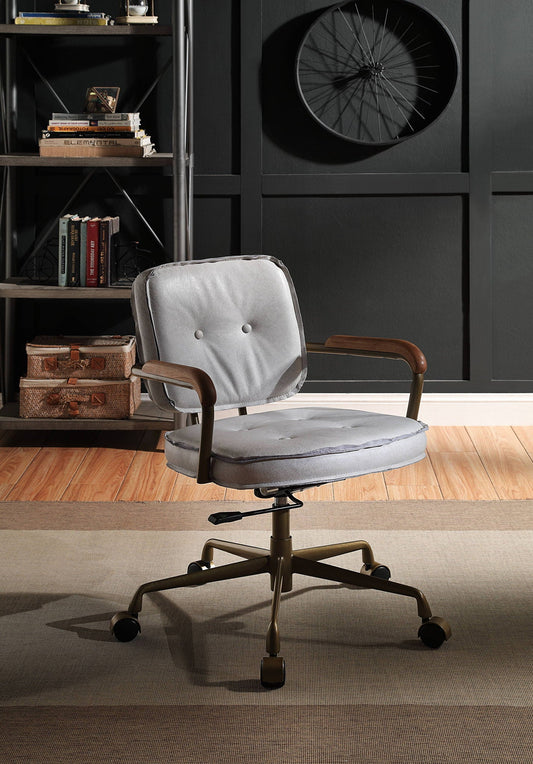 Siecross - Top Grain Leather Office Chair Acme
