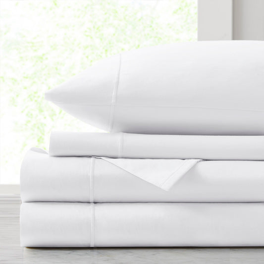 Luxury Egyptian - Queen Sheet Set - White