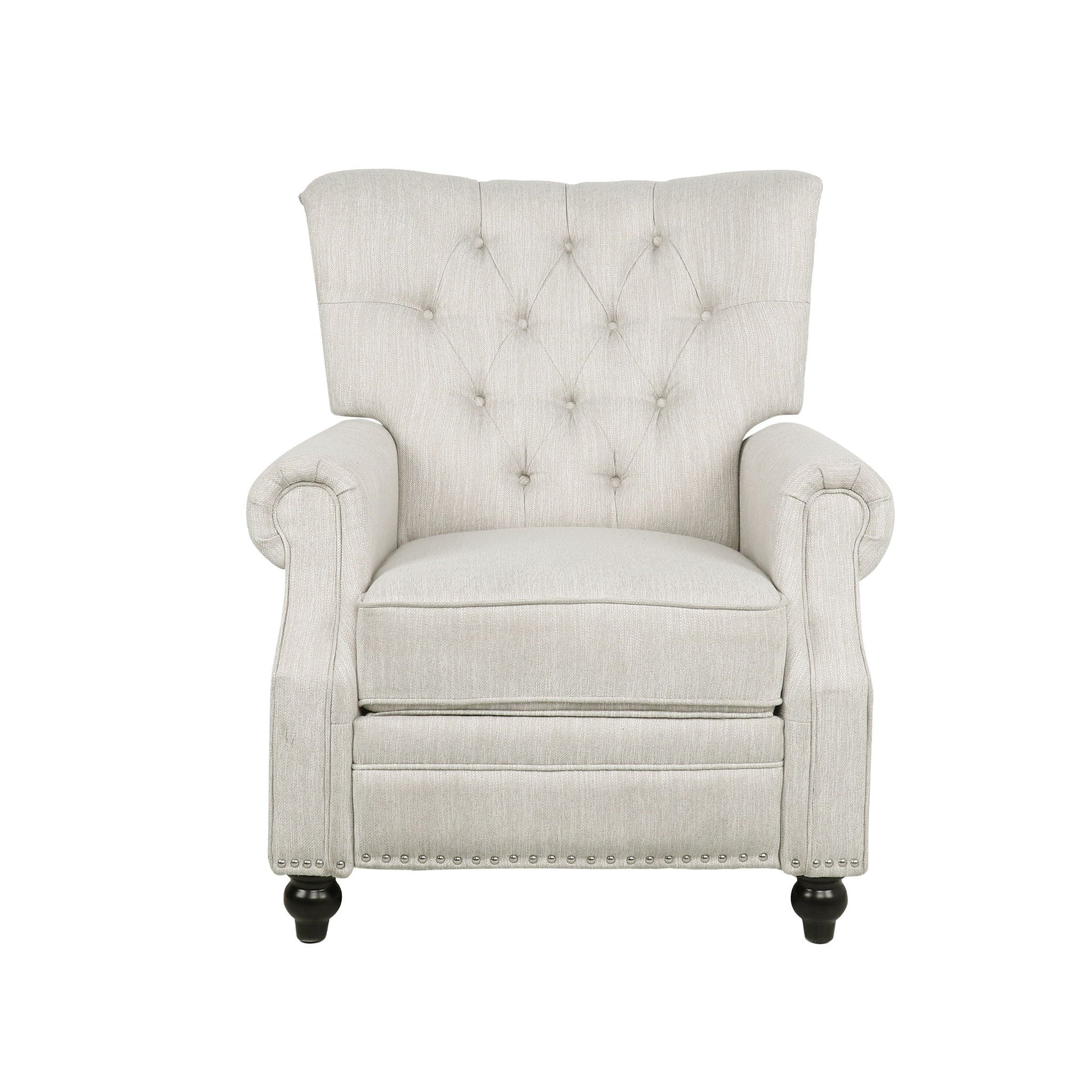 Welch - Contemporary Tufted Pushback Recliner Noble House