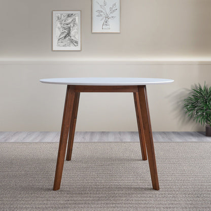 Carlton - Dining Table - Brown / White Ashcroft Furniture