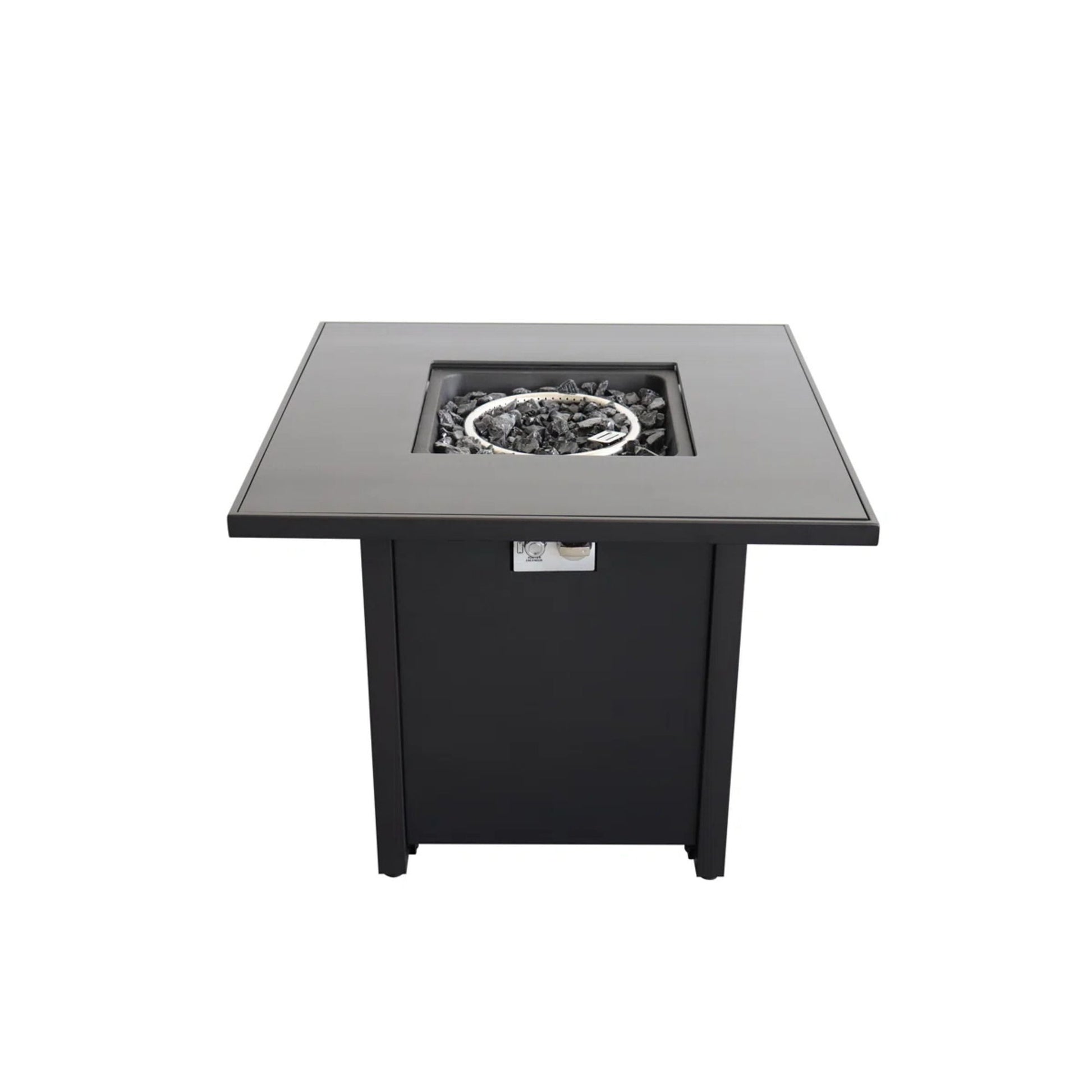 Outdoor Fire Pit For Outdoor Home Garden Backyard Fireplace - Black LSI Patio Furniture