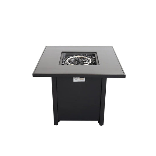 Outdoor Fire Pit For Outdoor Home Garden Backyard Fireplace - Black LSI Patio Furniture