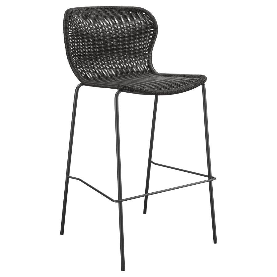 Mckinley - Faux Rattan Metal Chair (Set of 2) CoasterEssence
